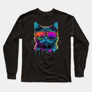 Cool Cat Long Sleeve T-Shirt